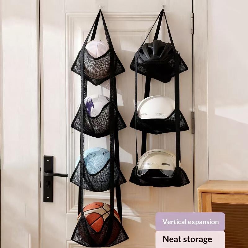 Sports Equipment Garage Storage - Support pour ballon de football, sac