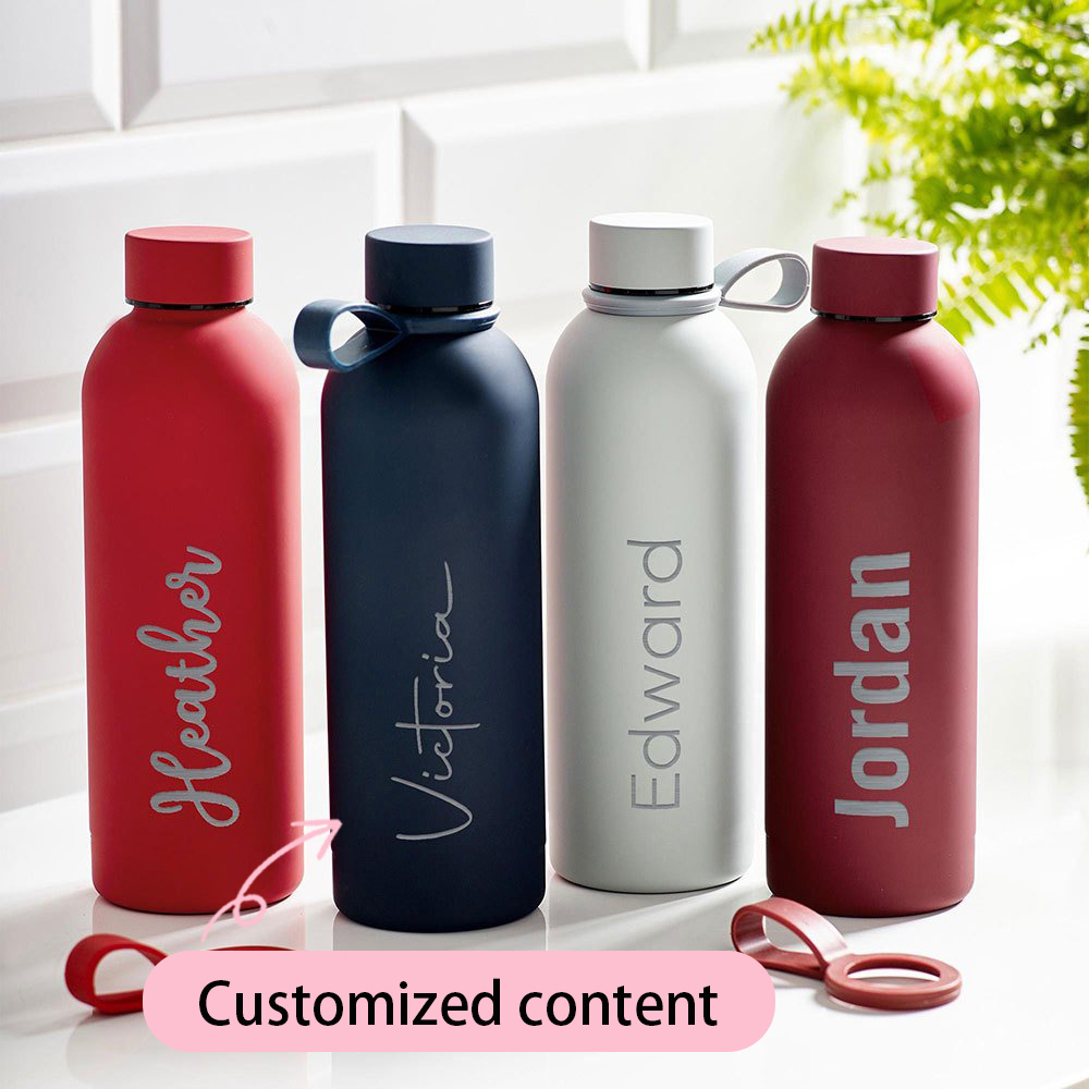 Name Sports Equipment - Bouteille d'eau en acier inoxydable personnalisée