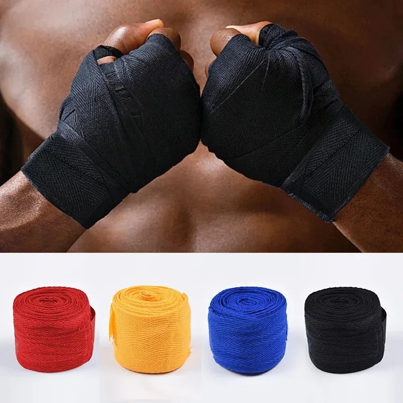 Boxing Glove Set - Bandages de boxe 3M/5M en coton,