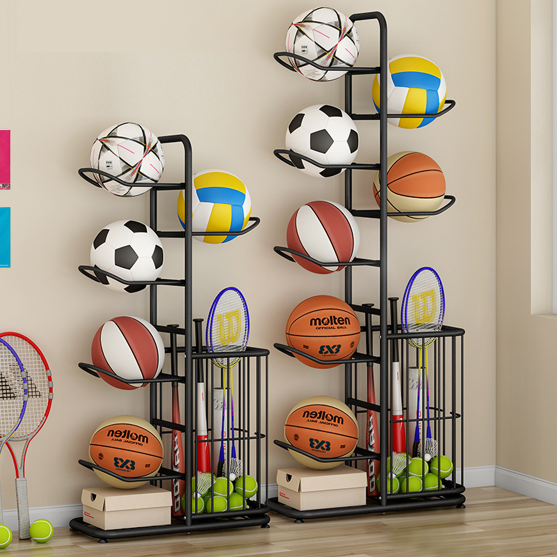 Sports Equipment Warehouse - Support de rangement pour ballons de