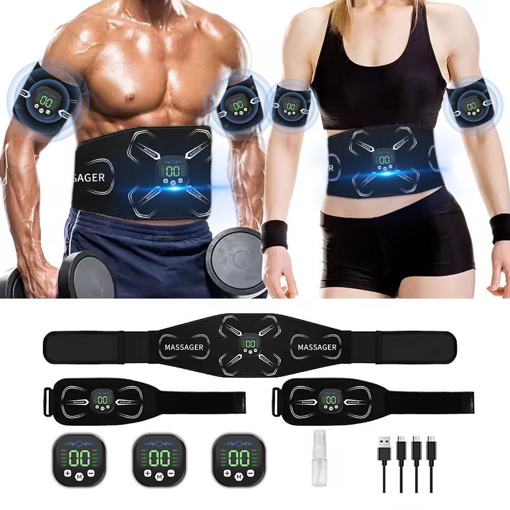 Sports Equipment Warehouse - Stimulateur Musculaire EMS, Entraîneur Abdominal, Tonificateur