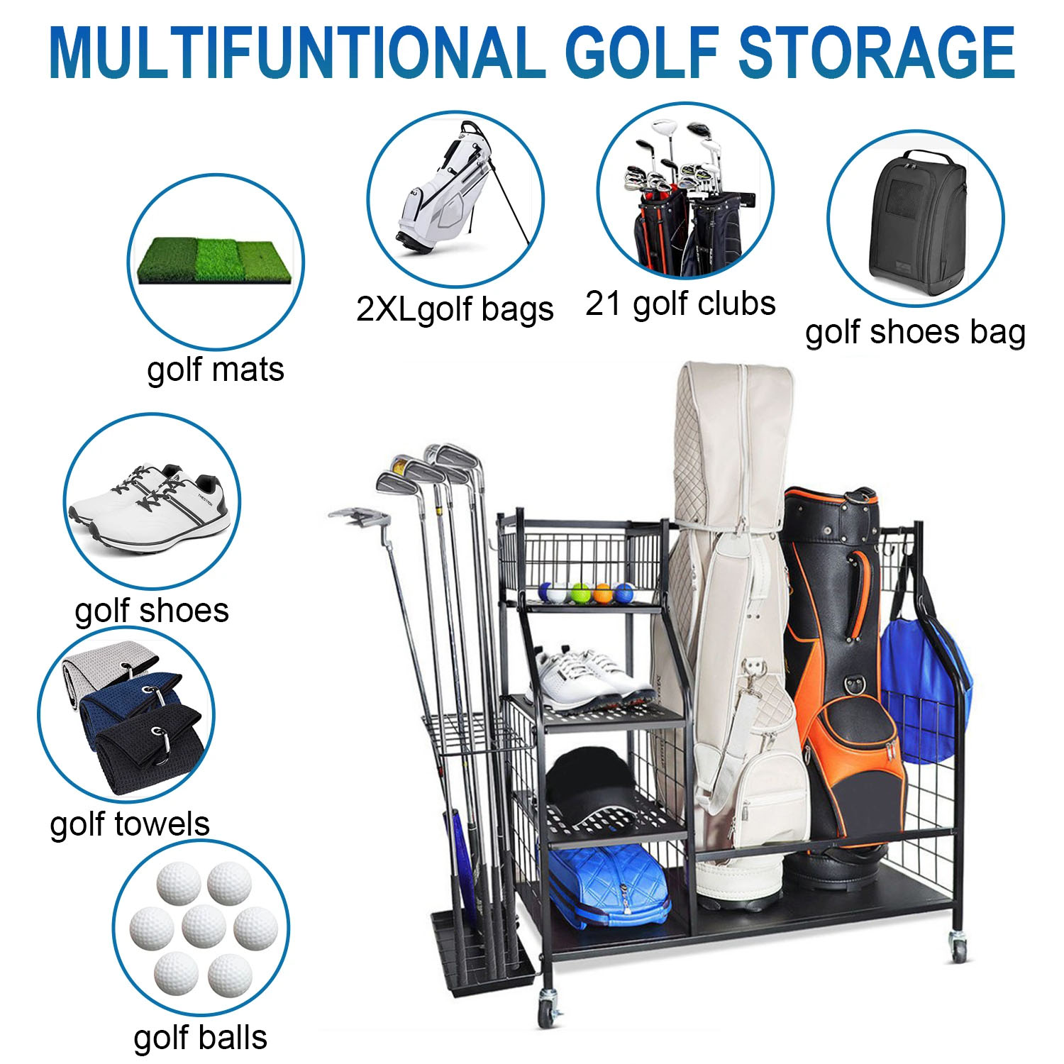 Support de rangement de sac de - Sports Equipment Garage Storage avis et prix