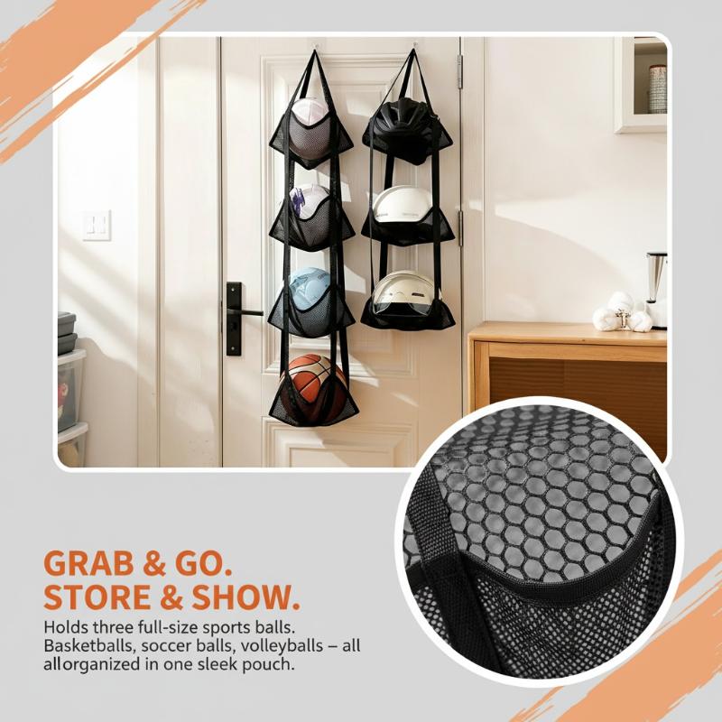 Sac de rangement mural en file - Sports Equipment Garage Storage avis et prix