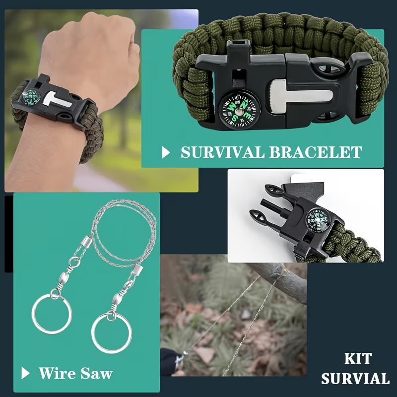 Kit de survie 242 pièces pour  - Sports Equipment Kit avis et prix