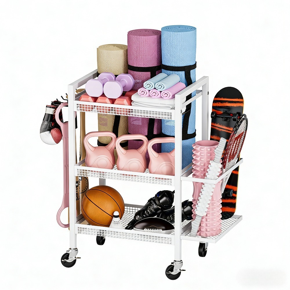 Boîte de rangement pour ballon - Sports Equipment Garage Storage avis et prix