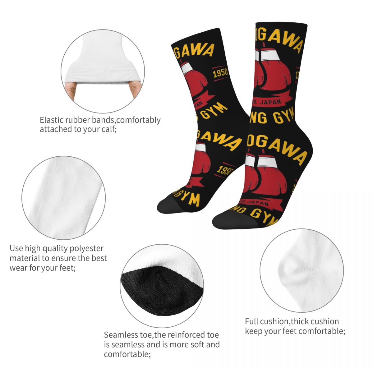 HajRob No Ippo Anime Chaussett - Boxing Glove Set avis et prix