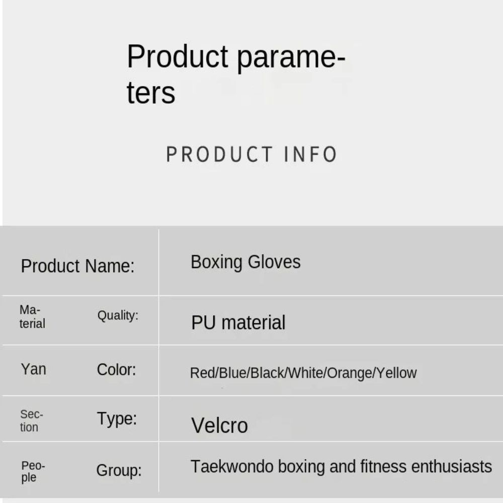 Gants de boxe pour enfants et  - Boxing Glove Set avis et prix