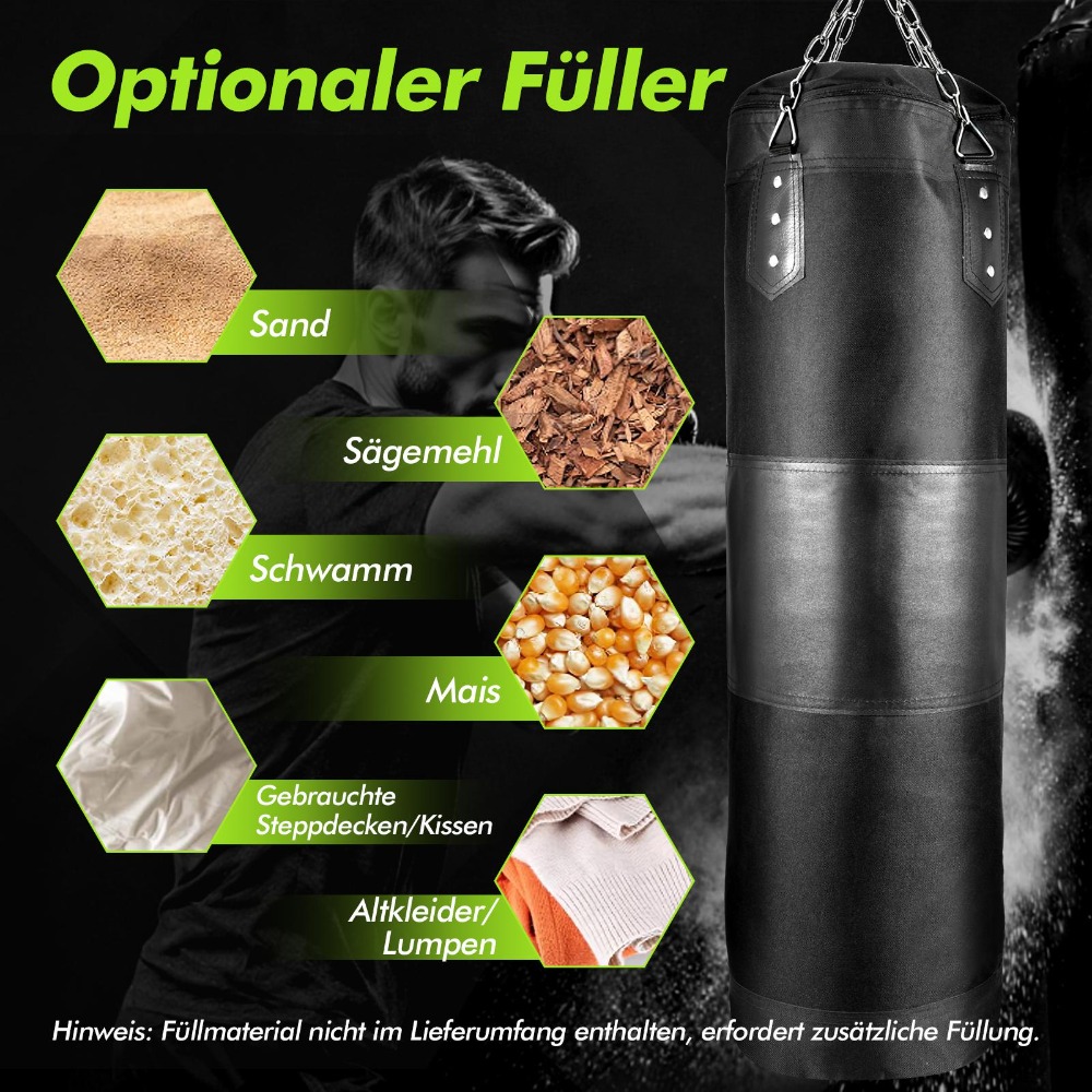Sac de frappe en cuir pour adu - Boxing Glove Set avis et prix