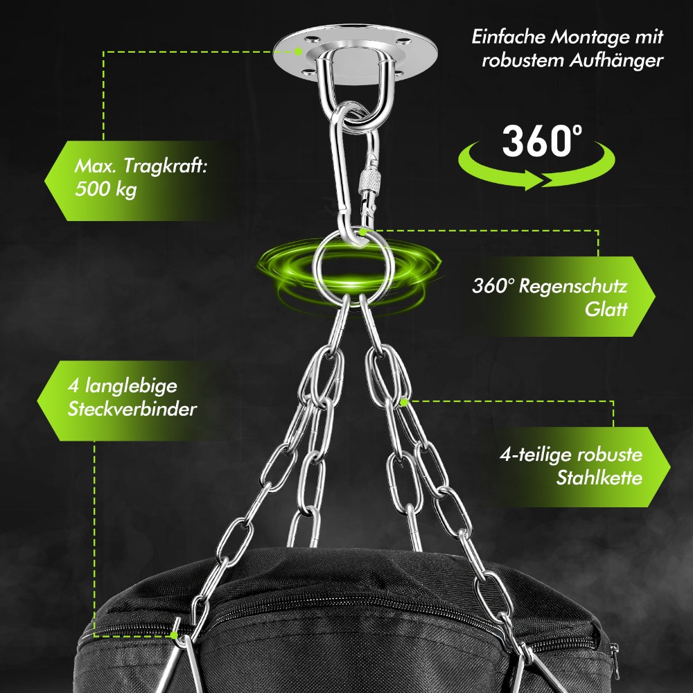 Sac de frappe en cuir pour adu - Boxing Glove Set avis et prix
