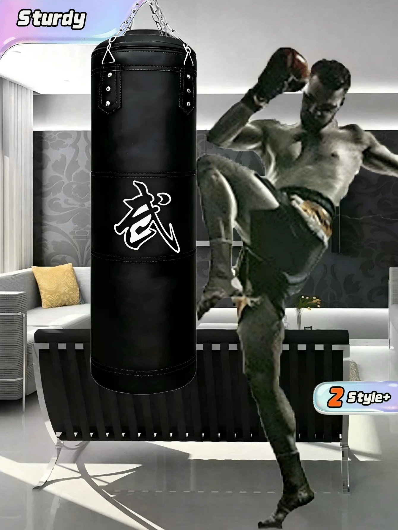 Ensemble de sacs de boxe suspe - Boxing Glove Set avis et prix